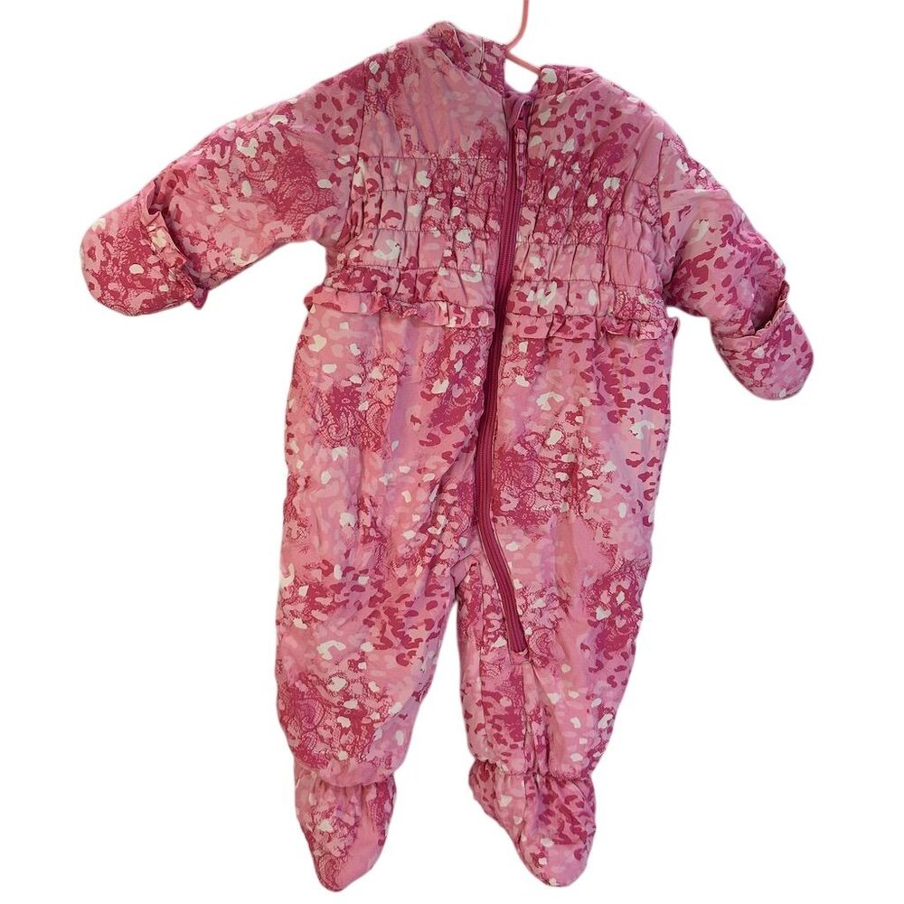 Rothschild Infant Snowsuit Pink Size 12M Baby Girls Winter Wear